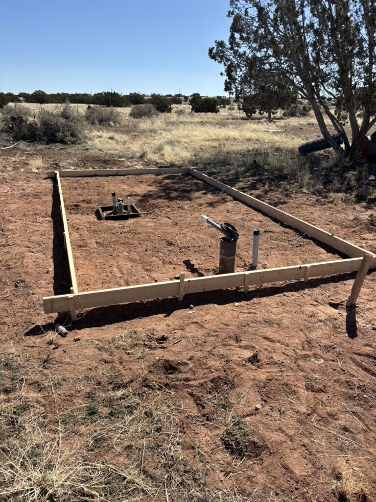 Floating concrete slab foundation